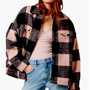 All Saints Luella check jacket